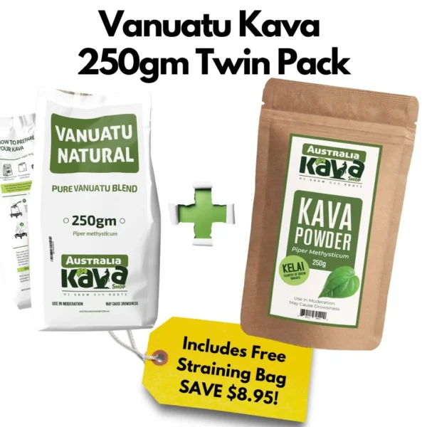 Vanuatu Twin Pack 250gm - Australia Kava Shop