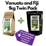 Fiji Kava and Vanuatu Kava 1kg Twin Pack